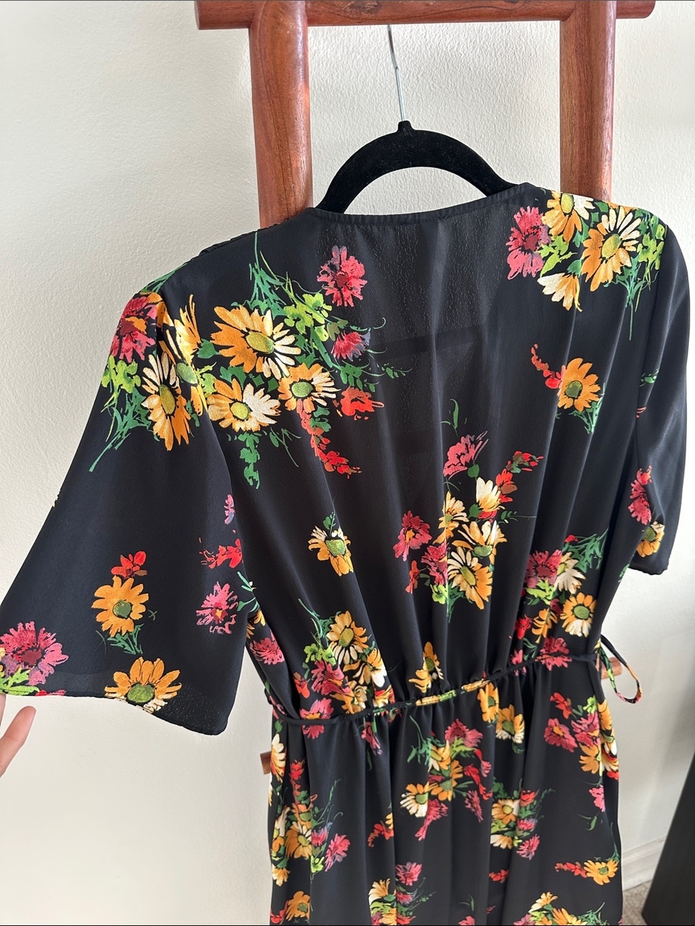 Mango cottagecore midi dress - Picture 7 of 9
